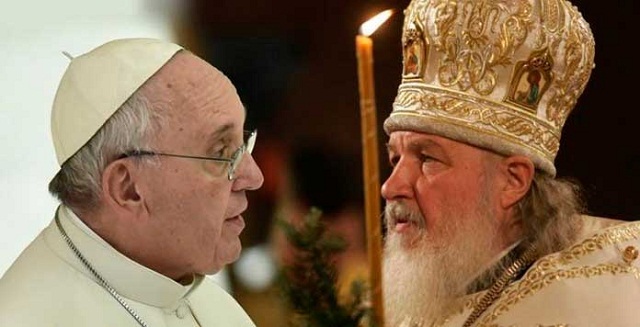 Encuentro entre el Papa Francisco y Su Santidad Kirill