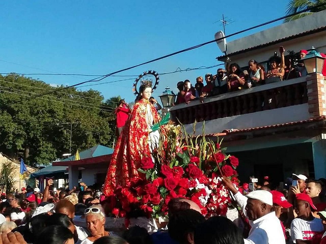 Procesión de Santa Bárbara.