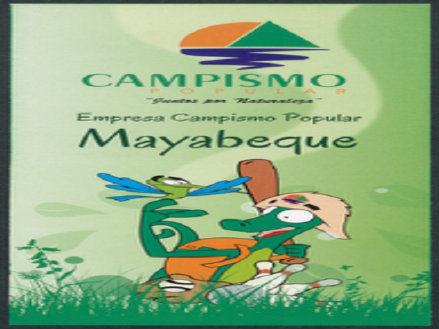 Remodelan instalaciones de campismo en Mayabeque.