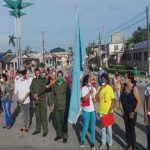 Recorrió Mayabeque bandera 60 aniversario de la Federación de Mujeres Cubanas