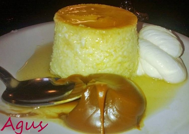 Flan casero mixto