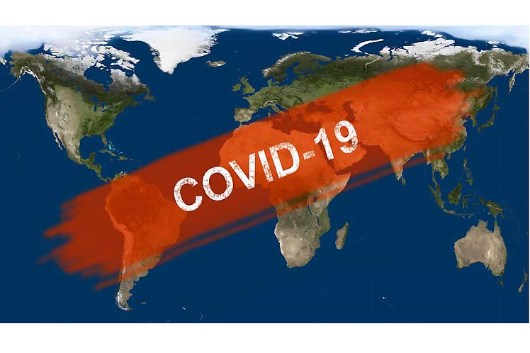 Supera el mundo los 18 millones de personas contagiadas por la COVID-19