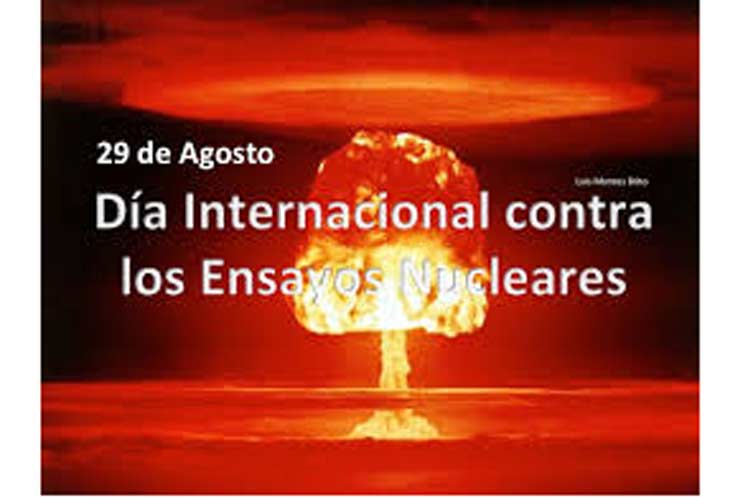 Cuba Rejects Proliferation of Nuclear Tests