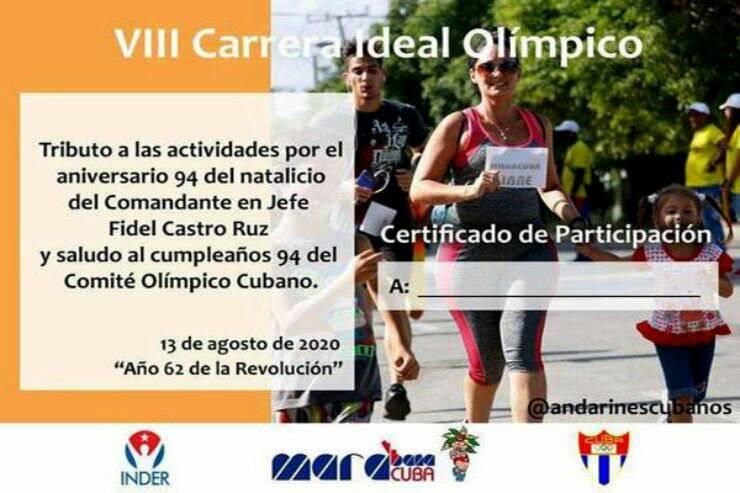 Carrera Ideal Olímpico por Fidel.