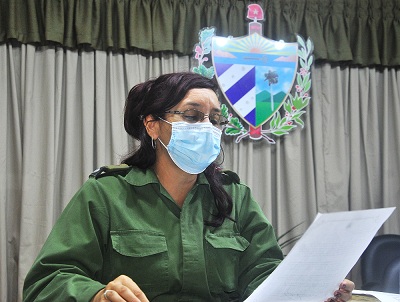 Vicepresidenta del Consejo de Defensa Provincial, Tamara Valido Benítez