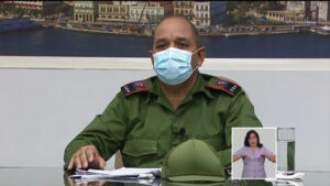 Gobernador de La Habana, Reinaldo García Zapata. Foto. Captura de pantalla