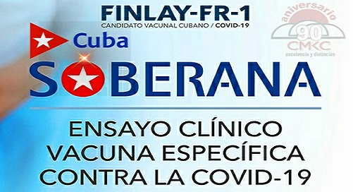 Mesa Redonda sobre el candidato vacunal cubano Soberana-01.