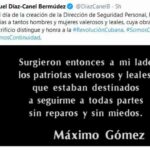 Díaz-Canel acknowledges the work of the Personal Security Directorate of Cuba