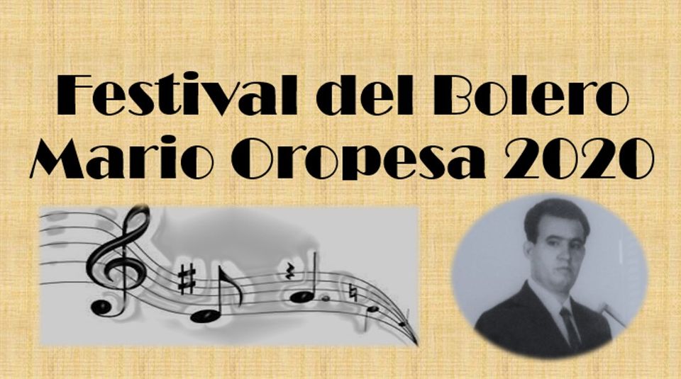 Mario Oropesa Bolero Festival.