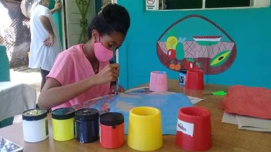 Dayana Rodríguez Martínez, educadora del círculo infantil Monte de Espuma.