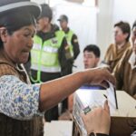18 de octubre, elecciones en Bolivia. Foto: CP