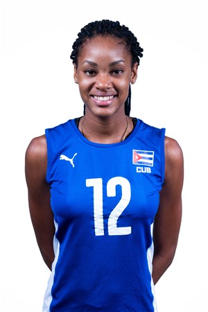 Mayabeque volleyball player Ailama Cesé Montalvo