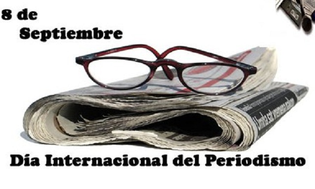 Día Internacional del Periodismo.