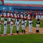 El equipo de Mayabeque dividió honores hoy ante su similar de Camagüey .