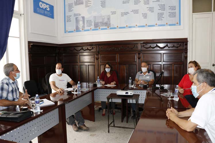 Cuba exposes the progress of the vaccine candidate to the Pan American Health Organization.