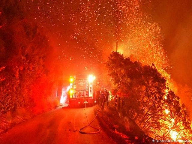 Ascienden a 23 las muertes por incendios forestales en Estados Unidos.