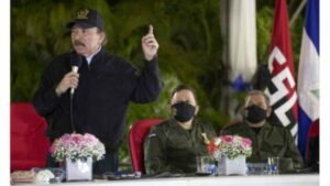 Daniel Ortega Leads Army’s Anniversary Ceremony