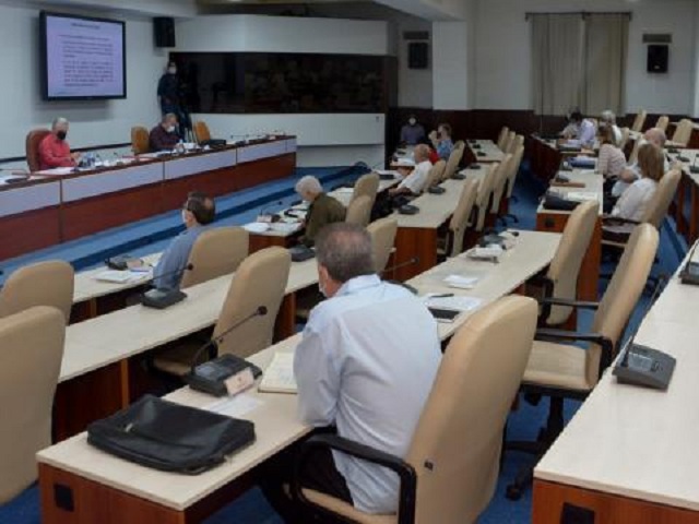 Reunión del Grupo Temporal de Trabajo para el control de la epidemia.