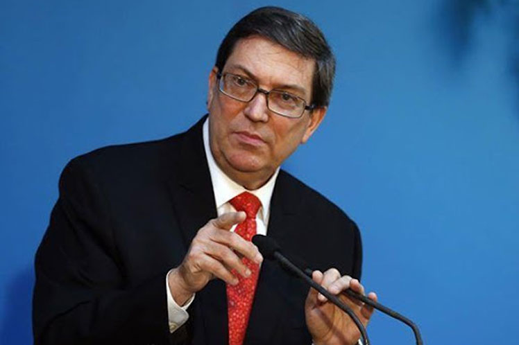 Cuban Foreign Minister, Bruno Rodríguez Parrilla.
