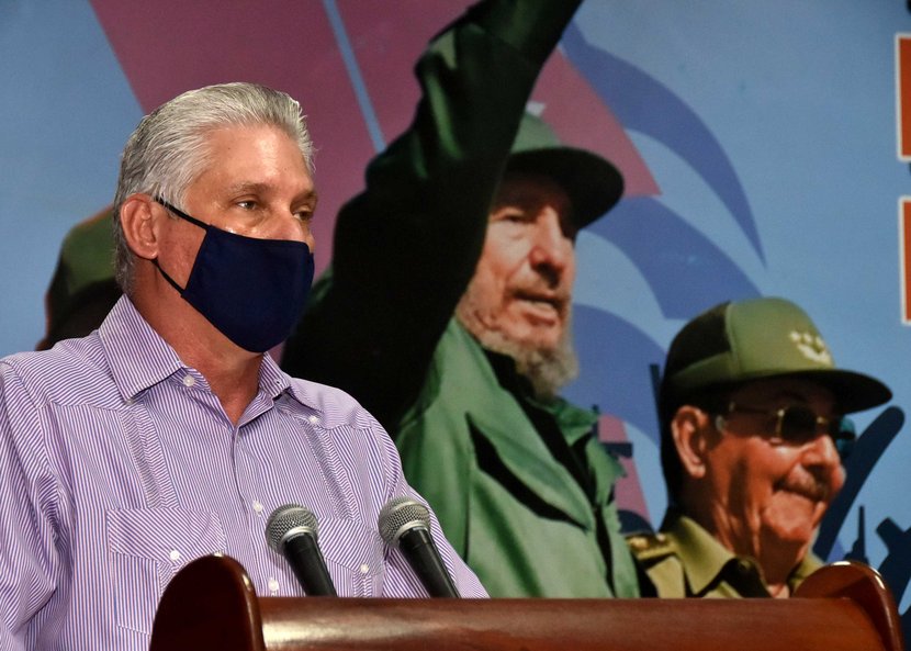 Miguel Díaz-Canel Bermúdez, President of the Republic of Cuba.