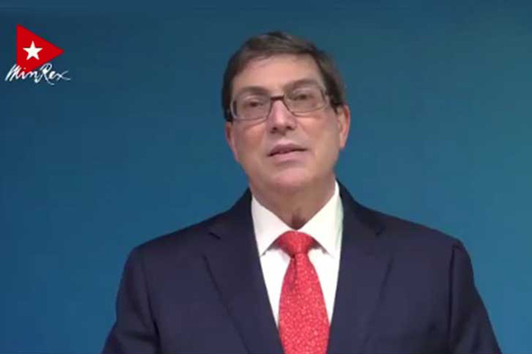 Bruno Rodríguez, Minister of Foreign Relations of Cuba.
