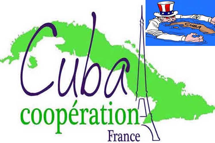 French Association describe as a cowardly hostile escalation of Trump against Cuba.