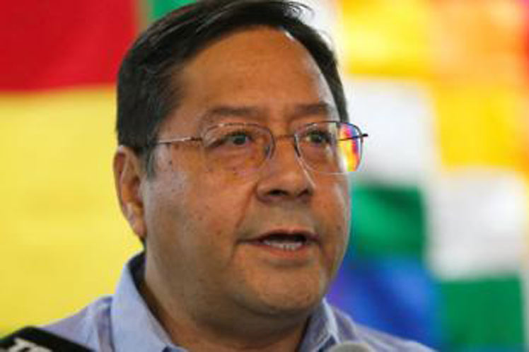 President-elect of Bolivia, Luis Arce.