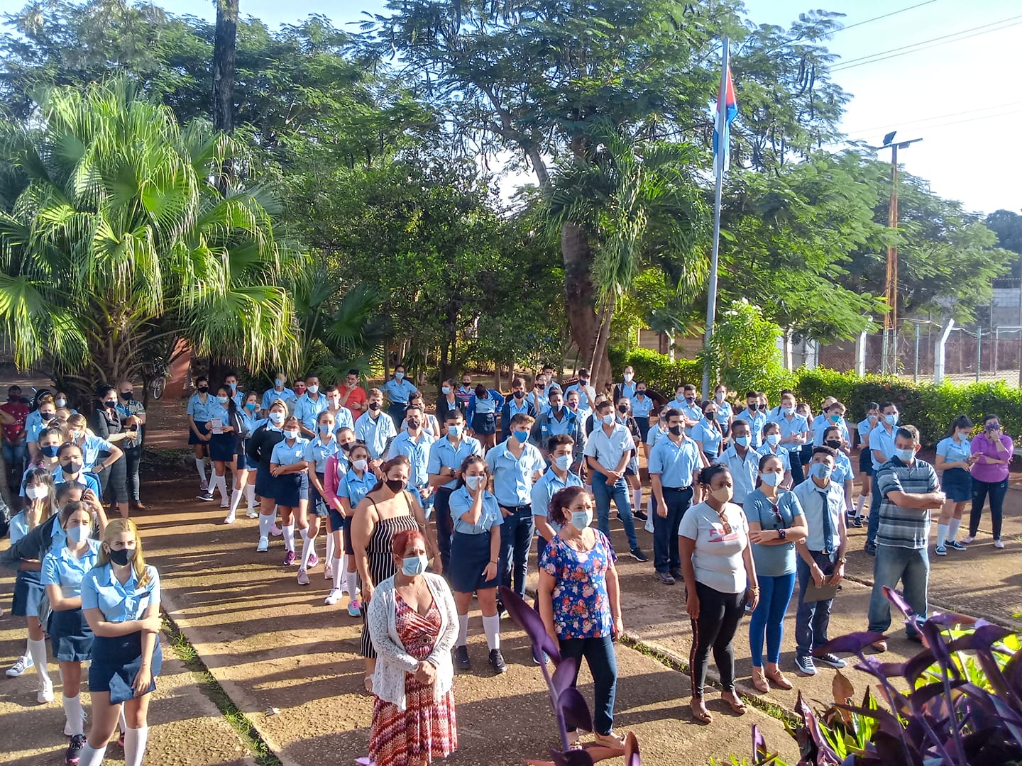 Celebran acto provincial por el Día Internacional del Estudiante.