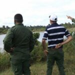 Defense Council in Jaruco visited areas of the municipality prone to flooding this morning.