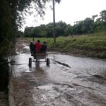 Jiquiabo settlement area located downstream.