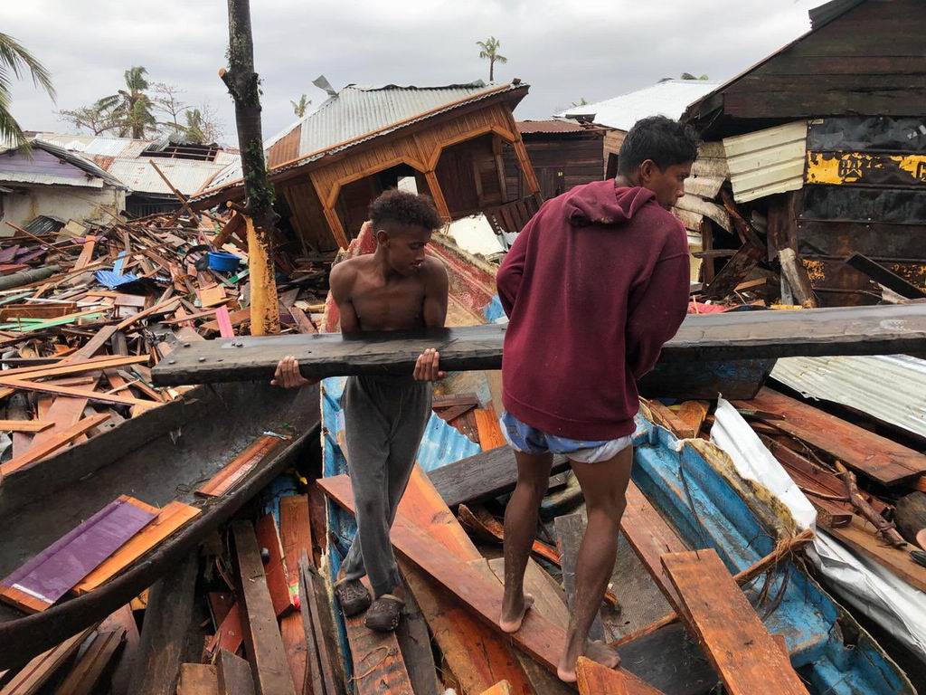 Hurricane Iota kills at least 12 in Central America and the Caribbean.