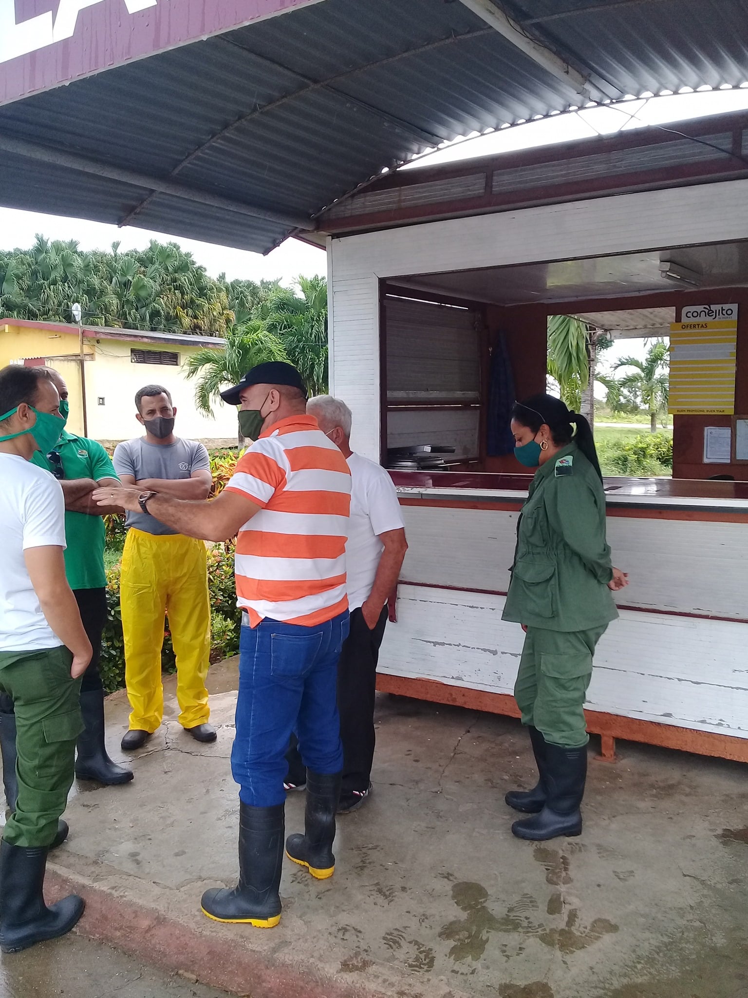 En Nueva Paz crearon las condiciones para la adecuada comunicación en las cuatro zonas de defensa del municipio. Foto: Cortesía de la autora.