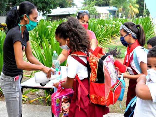 No reportan contagios con la COVID 19 centros educacionales de Güines.