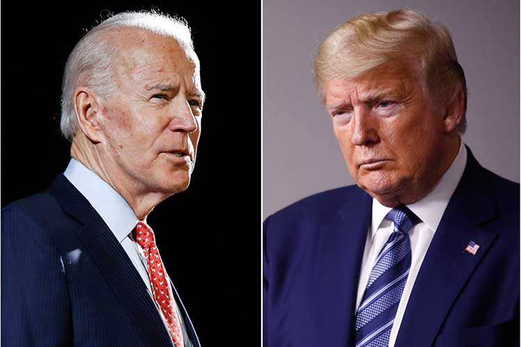 Asesores de Trump y Biden analizarán crisis sanitaria de Estados Unidos.