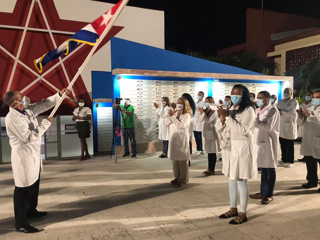 Brigada Médica Cubana viajó hacia Honduras.