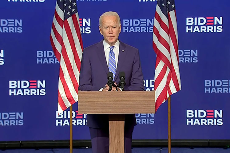 Colegio electoral de Estados Unidos confirma victoria de Biden.