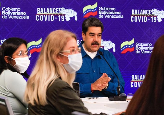 Presidente venezolano llama a extremar prevención ante Covid-19.