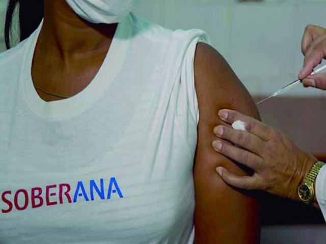 Vacuna cubana Soberana-01 de alta inmunidad.