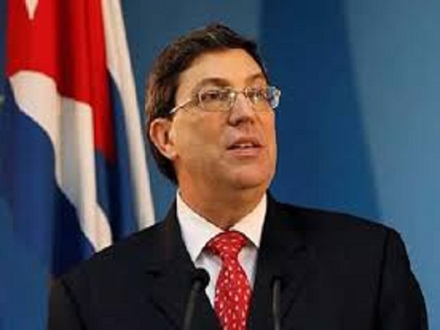 Agradece Canciller cubano apoyo internacional a Cuba.