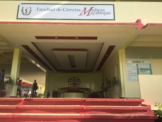 Centro de aislamiento ubicado en la Facultad de Ciencias Médicas de Mayabeque, ubicada en Güines.