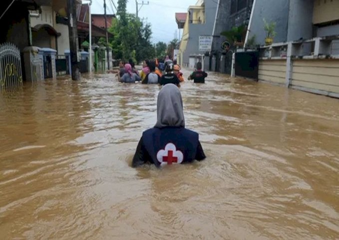 Floods in Indonesia and Timor Leste.