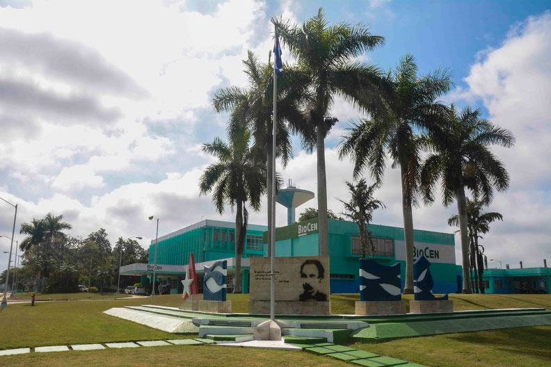 Electroenergetic renovation progresses in the National Center for Bio-preparations. Photo: Cuban News Agency.