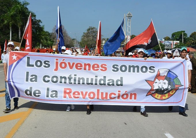 Young People from Mayabeque Ratify Support for the Cuban Revolution