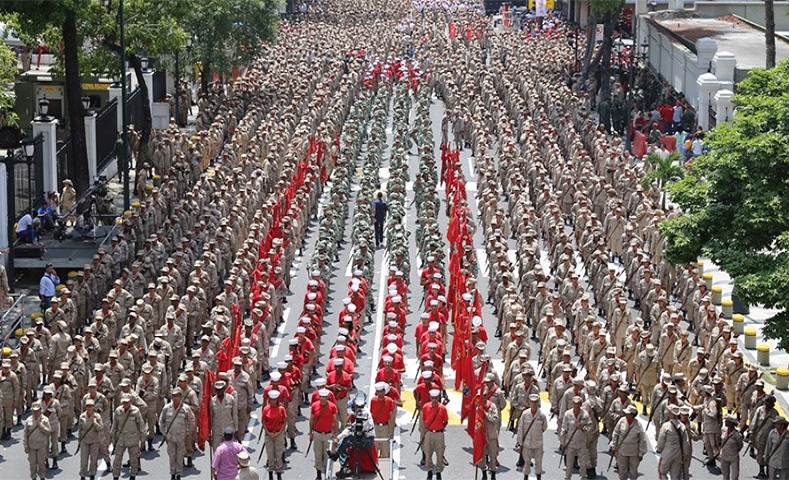 Venezuela commemorates the anniversary of the National Militia.