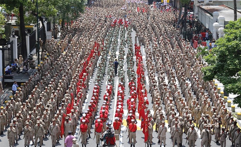 Conmemora Venezuela aniversario de la Milicia Nacional.