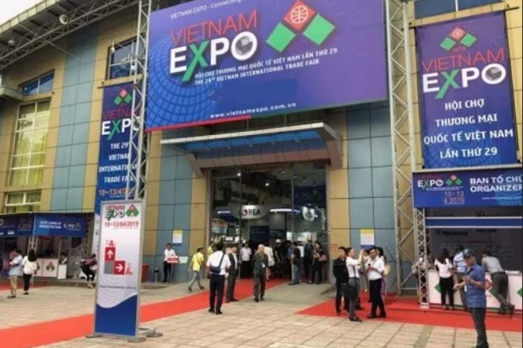 Feria Internacional de Comercio de Vietnam.