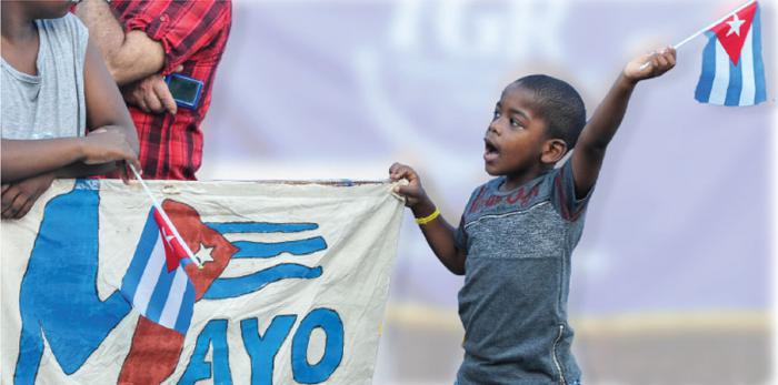 May Day: United We Make Cuba.