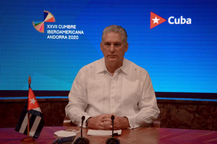 Primer Secretario del Partido Comunista de Cuba y Presidente de la nación, Miguel Díaz Canel.