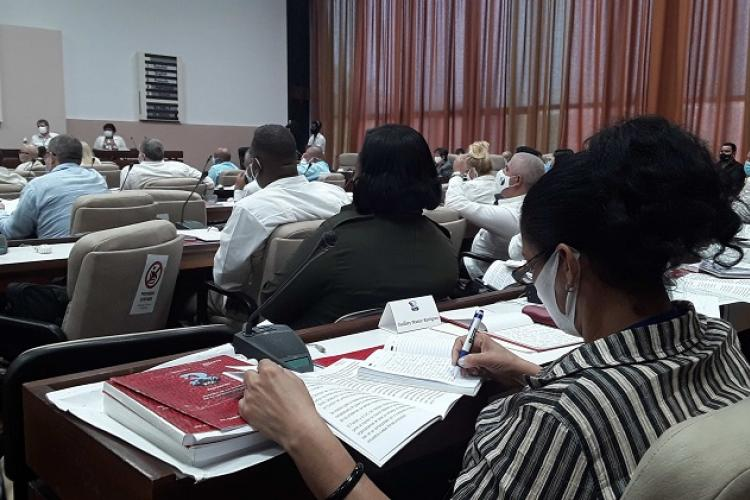 Third day of sessions of the 8th Congress of the Communist Party of Cuba (PCC).