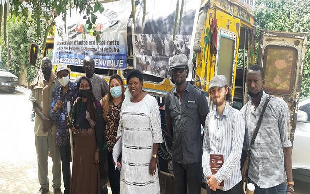 En Senegal rechazo al bloqueo contra Cuba.